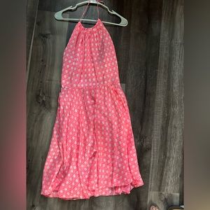 Vineyard vines silk halter dress